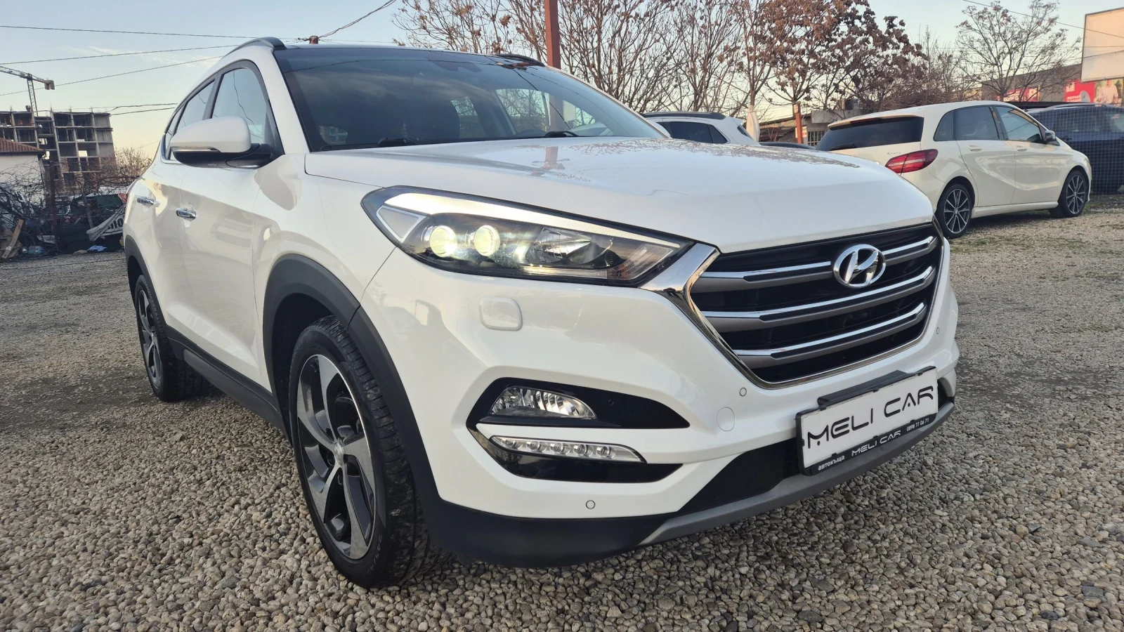 Hyundai Tucson 2.0 CRDI184 кс.150хил!!100%НАВИ КАМЕРА ВИДЕО ЛИЗИН - изображение 4