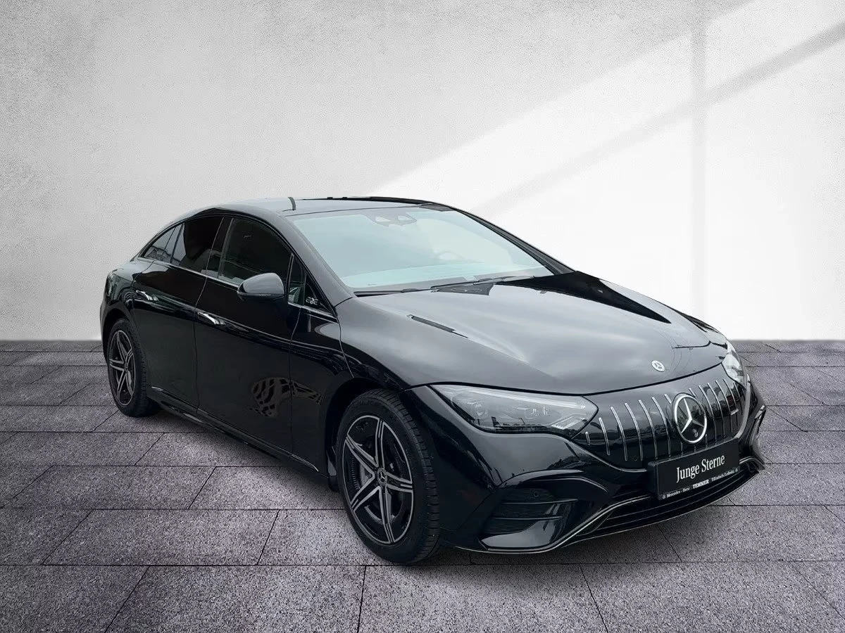 Mercedes-Benz EQE 350+ AMG Premium 25k km DISTR 360 Matrix Burmest, снимка 2 - Автомобили и джипове - 54214981