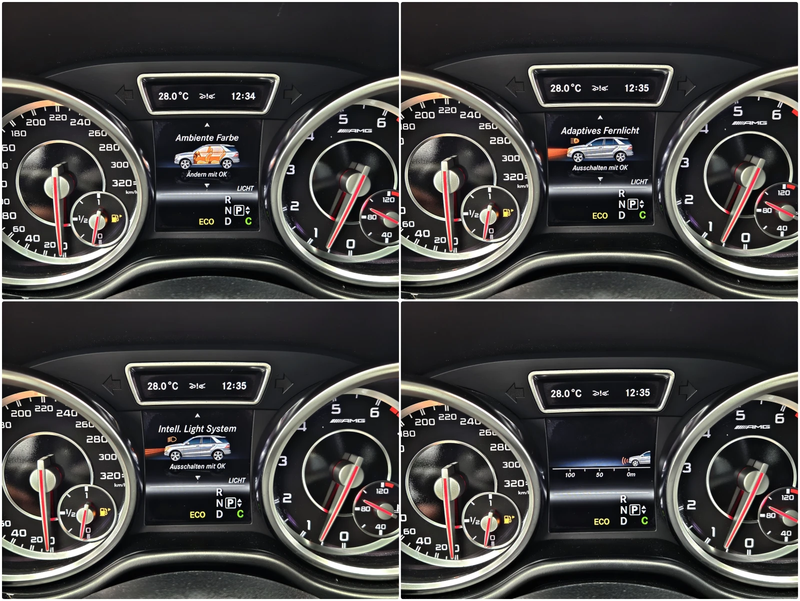 Mercedes-Benz ML 63 AMG TVX3/557КС/DISTR/PANO/МАСАЖ/360CAM/ОБДУХ/BANG&OLUF, снимка 11 - Автомобили и джипове - 54701671