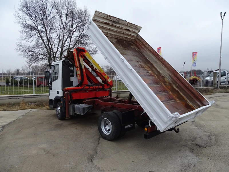 Iveco 75e15 Кран PALFINGER PK7000A* НА 2 метра -3160 кг* , снимка 11 - Камиони - 48222479