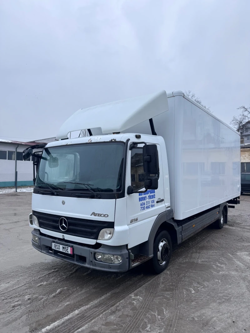 Mercedes-Benz Atego Фургон с Падащ Борд