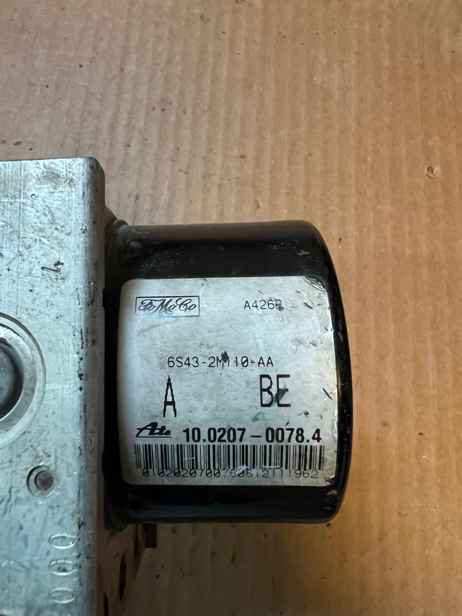 6S43-2M110-AA ABS  FORD TRANSIT CONNECT Ate 10.0207-0078.4  10.0970-0126.3 | Mobile.bg   2