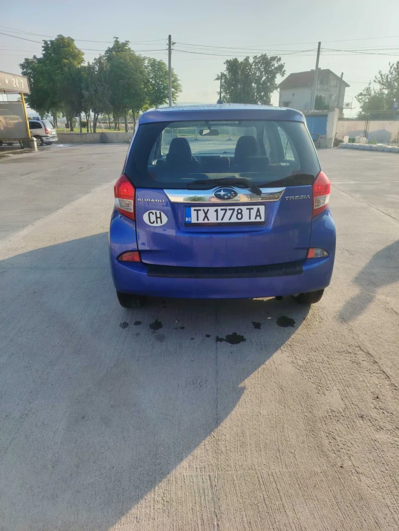 Subaru Trezia 1. 3 Швейцария , снимка 7 - Автомобили и джипове - 50945723