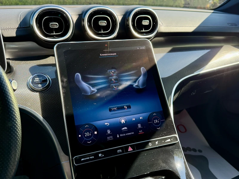 Mercedes-Benz C 43 AMG EQ Boost/4Matic/Advance/AMG Ride Control/Камера/Ка, снимка 11 - Автомобили и джипове - 51703240