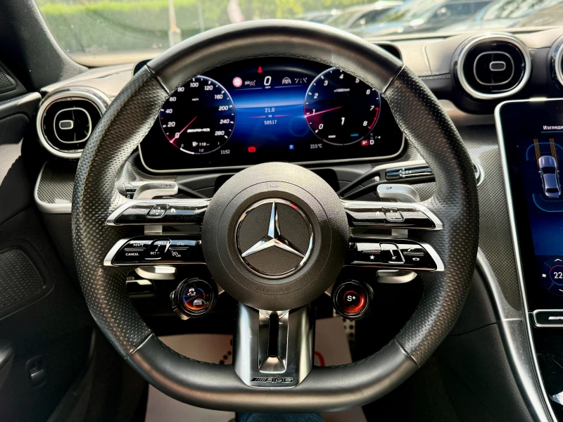 Mercedes-Benz C 43 AMG EQ Boost/4Matic/Advance/AMG Ride Control/Камера/Ка, снимка 8 - Автомобили и джипове - 51703240