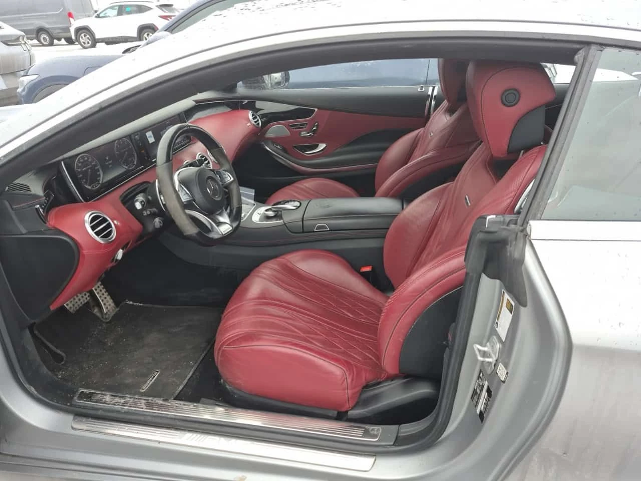 Mercedes-Benz S 63 AMG  COUPE | FULL | DISTRONIC | RED INT |  | Mobile.bg � ����������� 8