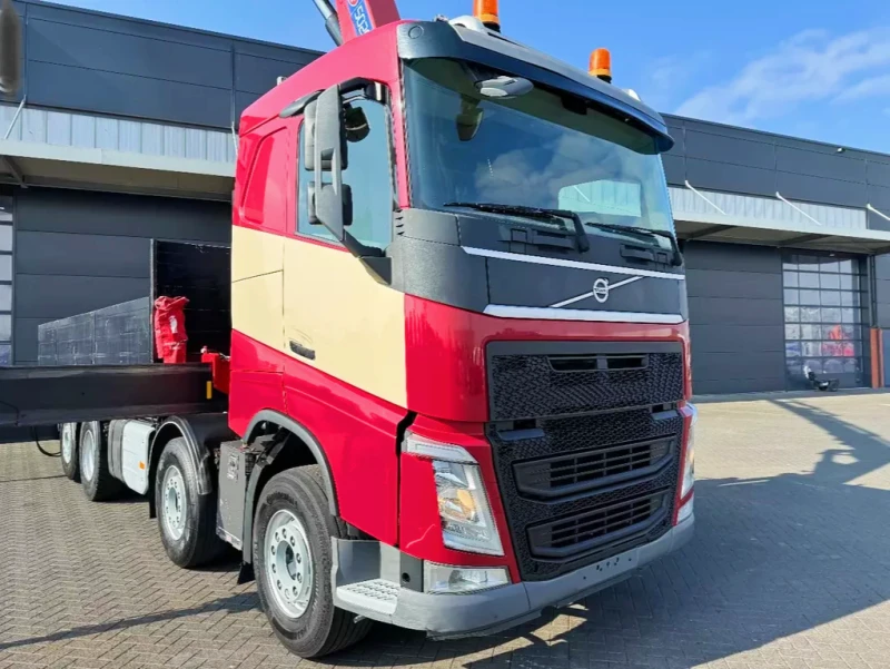 Volvo Fh  460 8x2 Euro 6 HMF 5020 K6+ JIB FJ 1000- 34 МЕТРА, снимка 4 - Камиони - 50103840