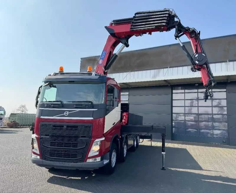 Volvo Fh  460 8x2 Euro 6 HMF 5020 K6+ JIB FJ 1000- 34 МЕТРА, снимка 3 - Камиони - 50103840