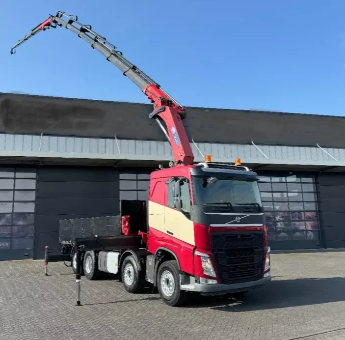 Volvo Fh  460 8x2 Euro 6 HMF 5020 K6+ JIB FJ 1000- 34  | Mobile.bg   12