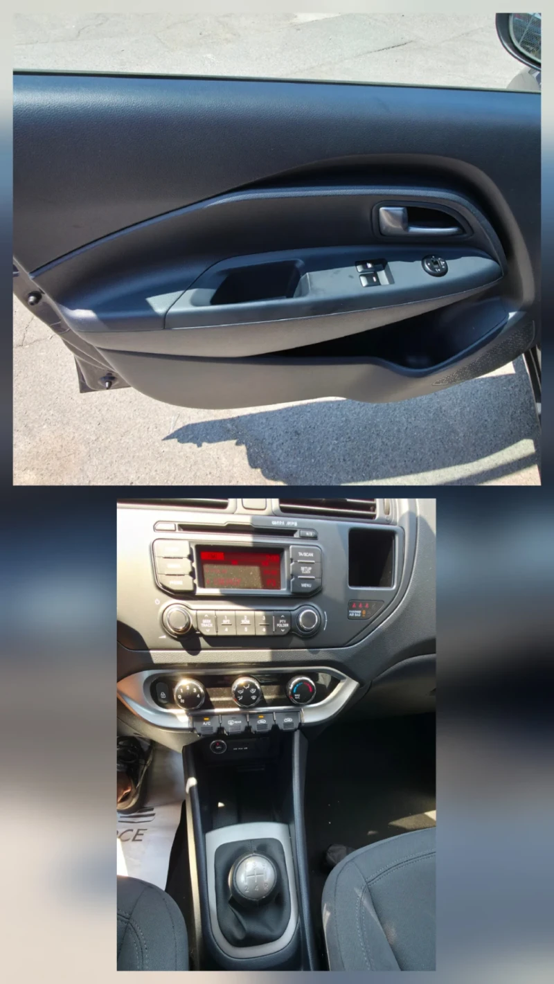 Kia Rio 1.3i 85k.c GAZ ITALIA EURO 5B , снимка 16 - Автомобили и джипове - 50670951
