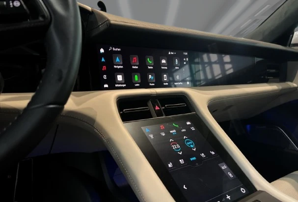 Porsche Taycan Turbo Sport Turismo = SportDesign = Гаранция, снимка 11 - Автомобили и джипове - 52918984