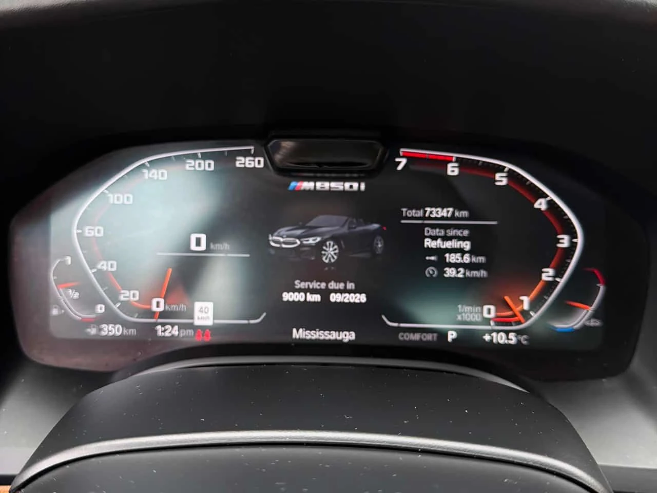 BMW 850 xDrive/360/ОБДУХВАНЕ/ДИСТРОНИК/HARMAN KARDON , снимка 9 - Автомобили и джипове - 54393574