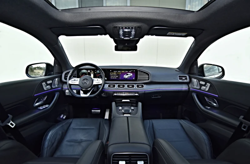 Mercedes-Benz GLE 400 COUPE 4M 3xTV AMG Optik 360 4DBURMESTER PAN, снимка 7 - Автомобили и джипове - 51841271