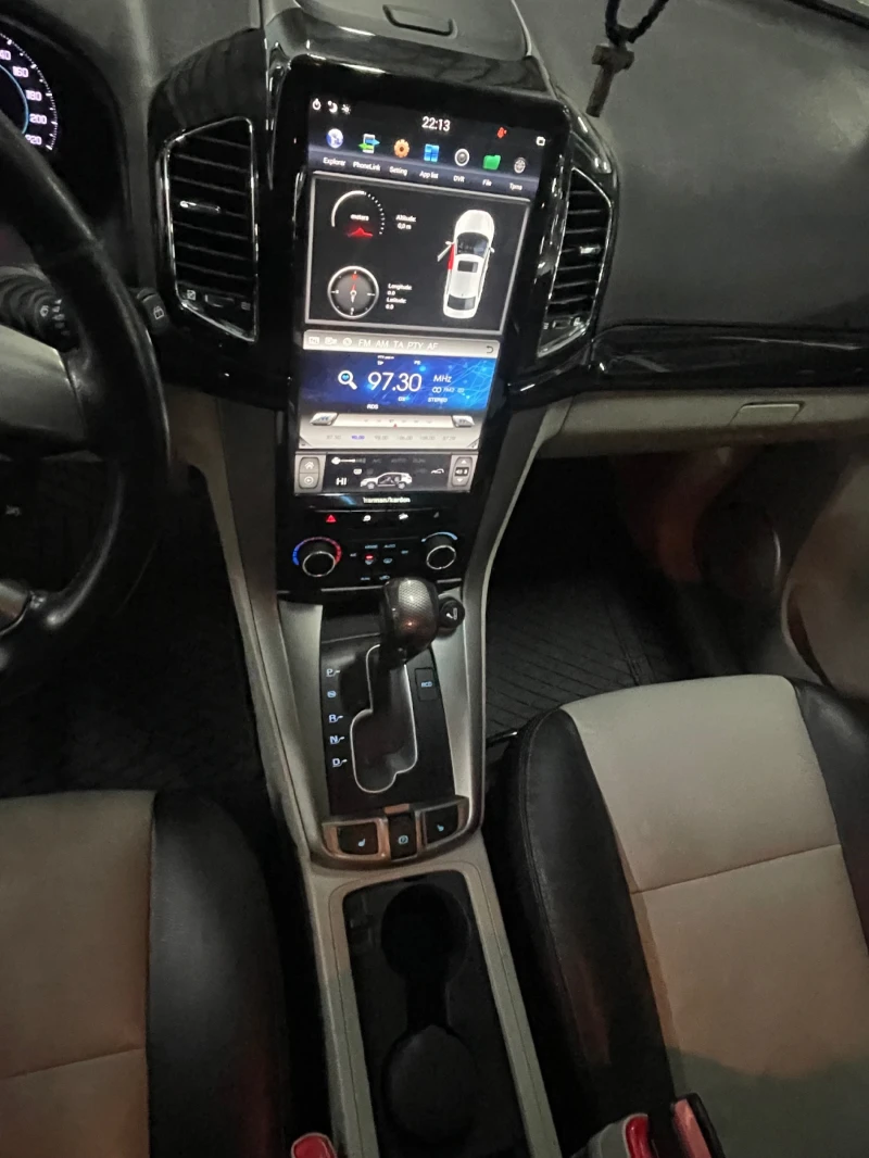 Chevrolet Captiva 2.2D/4x4/подгрев/камера/7местен/кожа/НОВА!!!, снимка 15 - Автомобили и джипове - 52888139