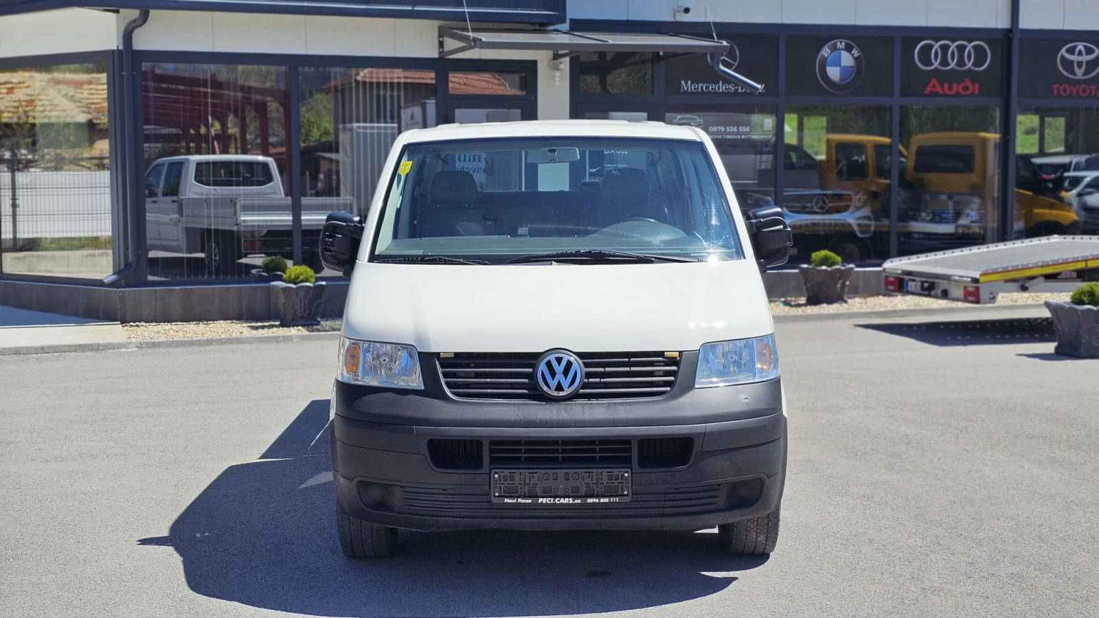 VW Transporter 1.9TDi 5SP-КЛИМАТИК-6 МЕСТА-ТОП СЪСТ.-ЛИЗИНГ - изображение 2