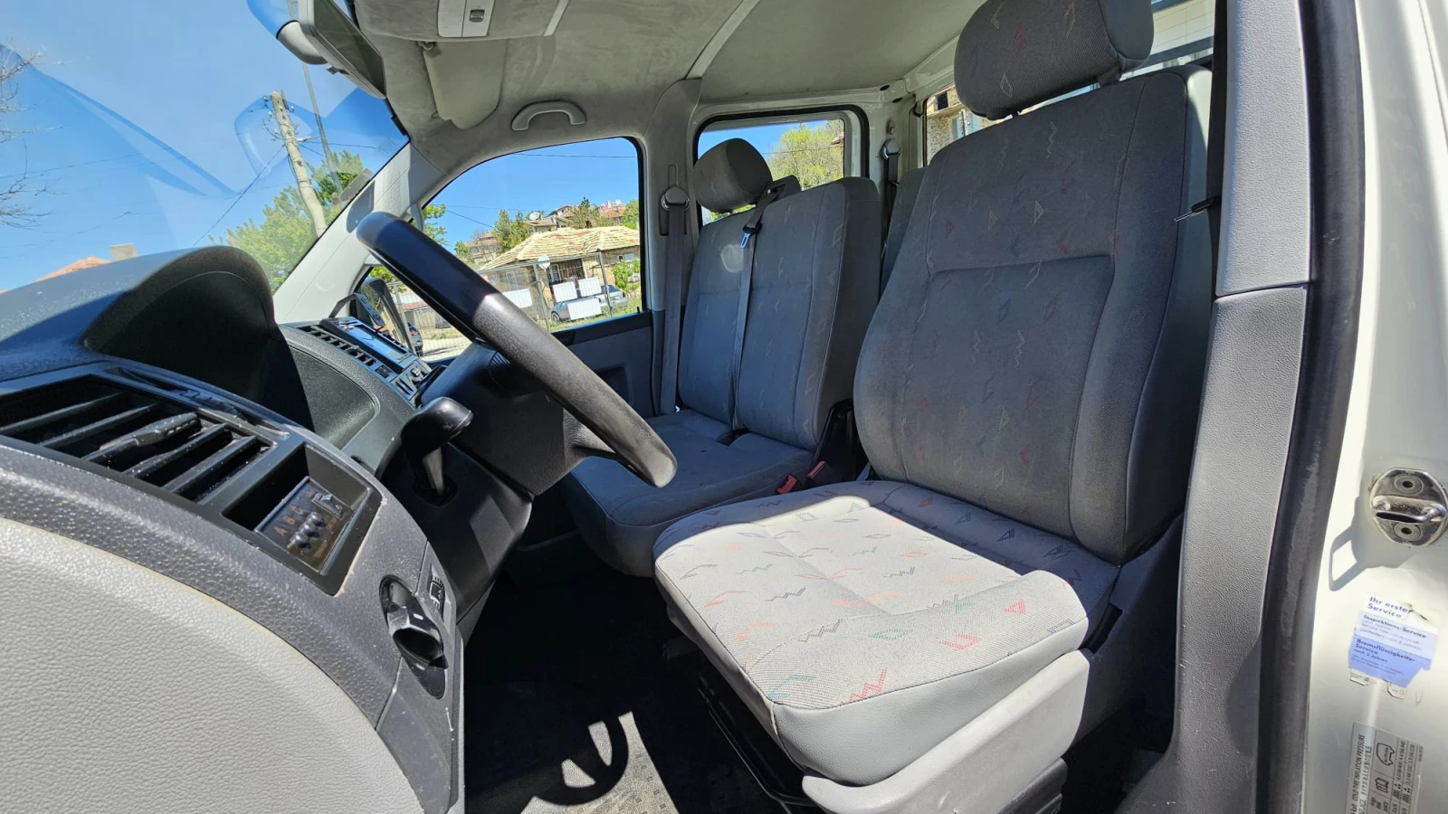 VW Transporter 1.9TDi 5SP-КЛИМАТИК-6 МЕСТА-ТОП СЪСТ.-ЛИЗИНГ - изображение 8