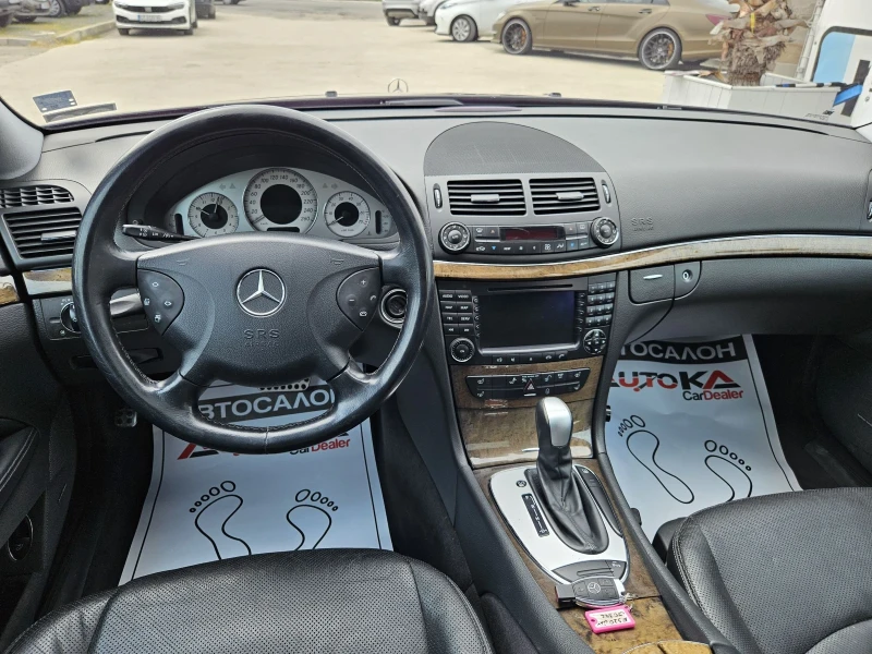 Mercedes-Benz E 320 3.2i-224кс= АВТОМАТ= 4Х4= ОБДУХВАНЕ= ШИБЕДАХ, снимка 11 - Автомобили и джипове - 49930665