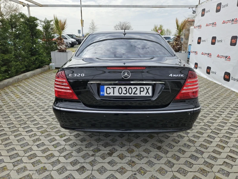 Mercedes-Benz E 320 3.2i-224кс= АВТОМАТ= 4Х4= ОБДУХВАНЕ= ШИБЕДАХ, снимка 4 - Автомобили и джипове - 49930665