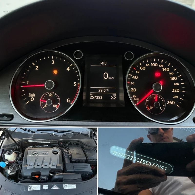 VW Passat 2.0 TDI* HighLine* 170кс* Navi* Подгрев* Кожа* , снимка 17 - Автомобили и джипове - 51827666