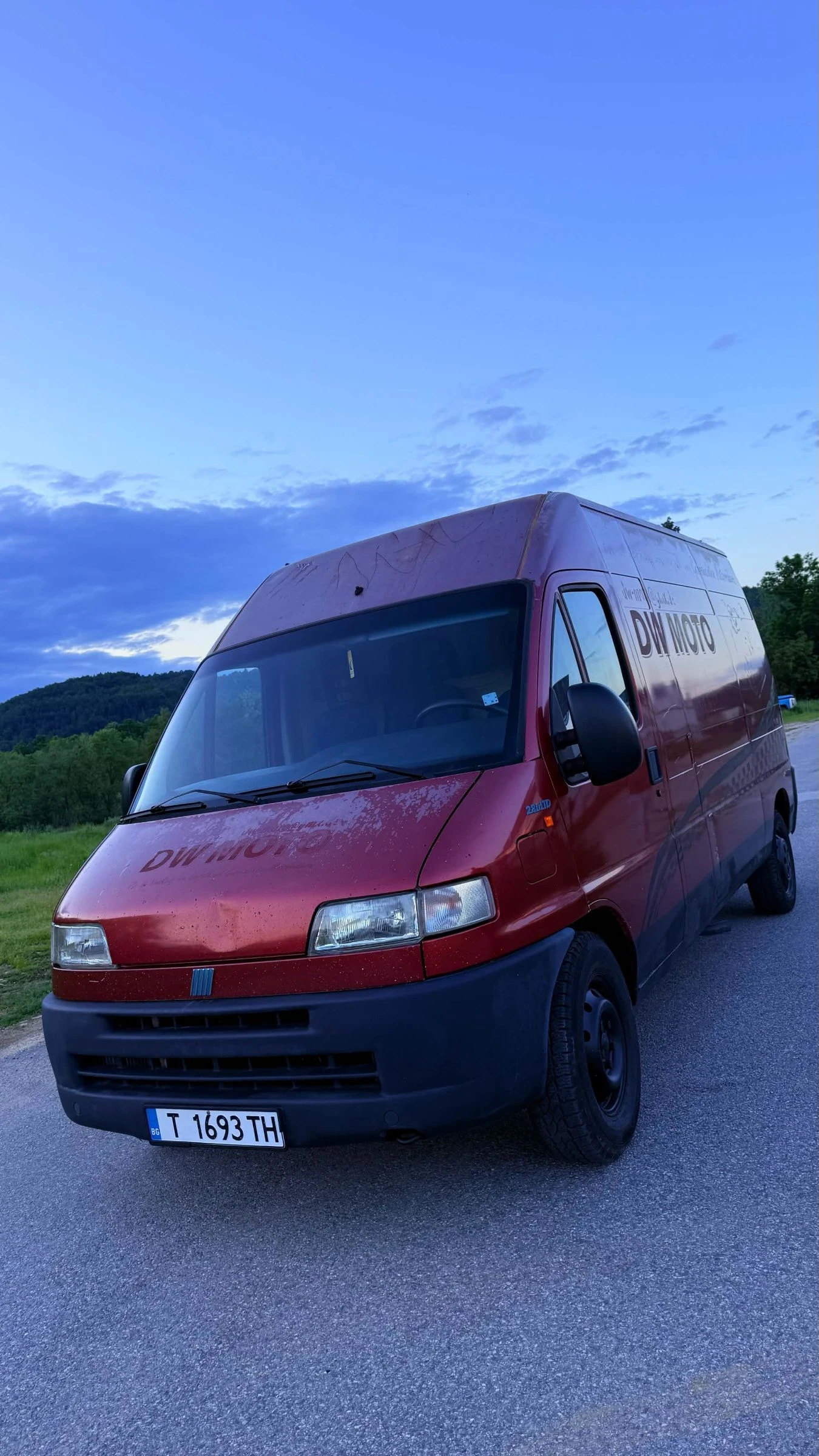 Fiat Ducato 2.8 ивеко мотора. 2001г топ състояние.