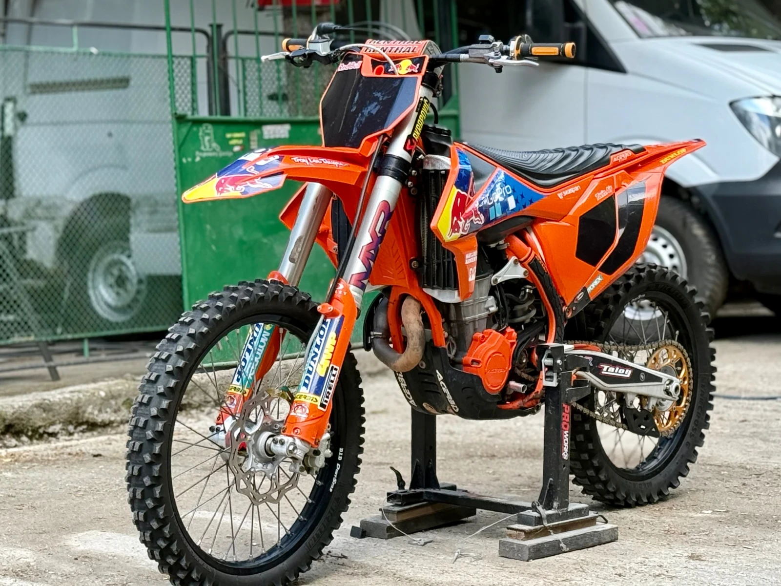 Ktm SX-F 450/СТАРТЕР/2 РЕЖИМА/ЛЪНЧ КОНТРОЛ/ТРАКШЪН - изображение 6