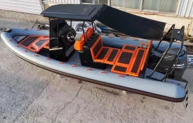 Моторна яхта Собствено производство Aluminium Hull RIB 760, снимка 3