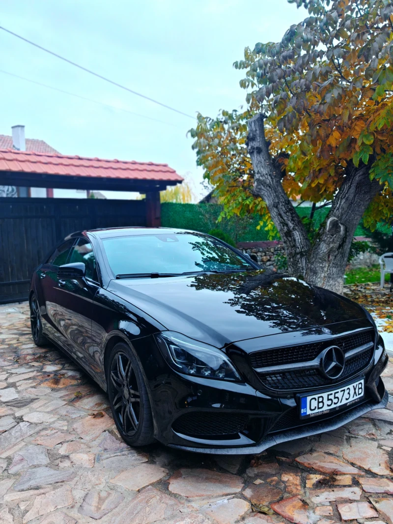 Mercedes-Benz CLS 500 AMG 4 Matic B&O AirMatic Designo TV Shadow Line, снимка 2 - Автомобили и джипове - 49301913