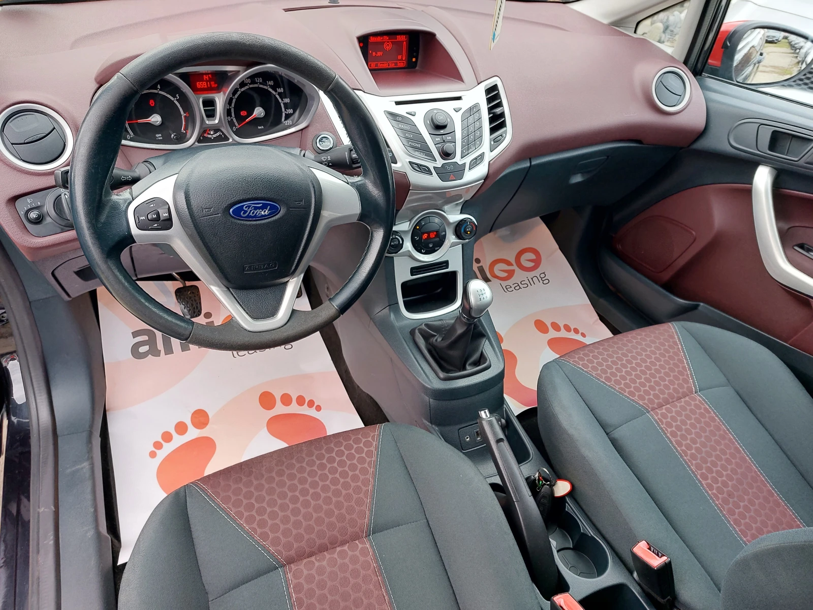 Ford Fiesta 1.2i* TITANIUM* key let's go* 36м. х 191лв.*  - изображение 8