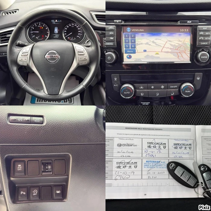 Nissan Qashqai 1.6 i Perfect EURO6 B, снимка 17 - Автомобили и джипове - 53122785