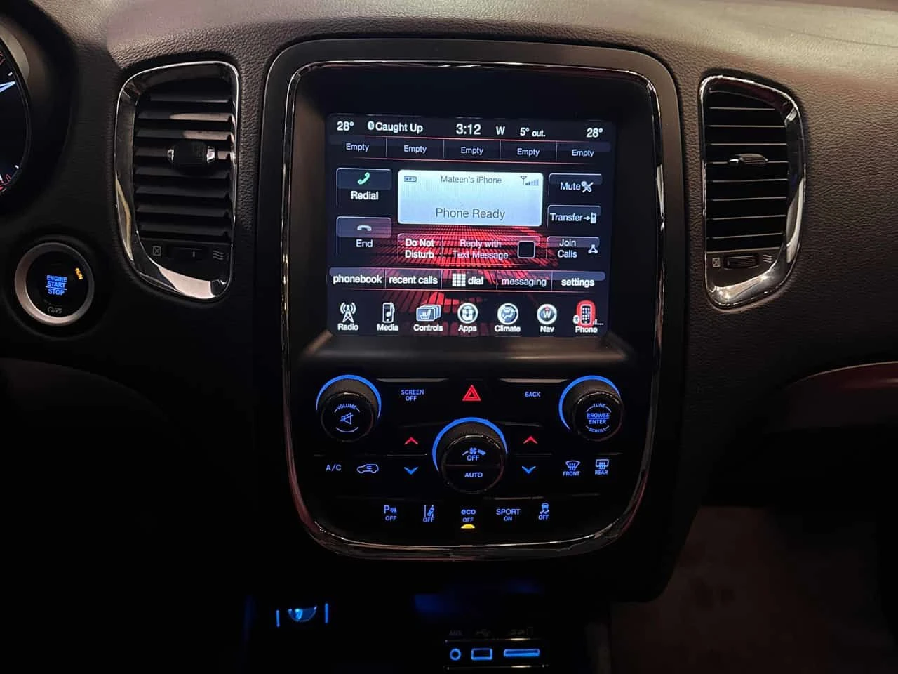 Dodge Durango 5.7 AWD R/T  * Oчакван Внос* , снимка 9 - Автомобили и джипове - 54281187