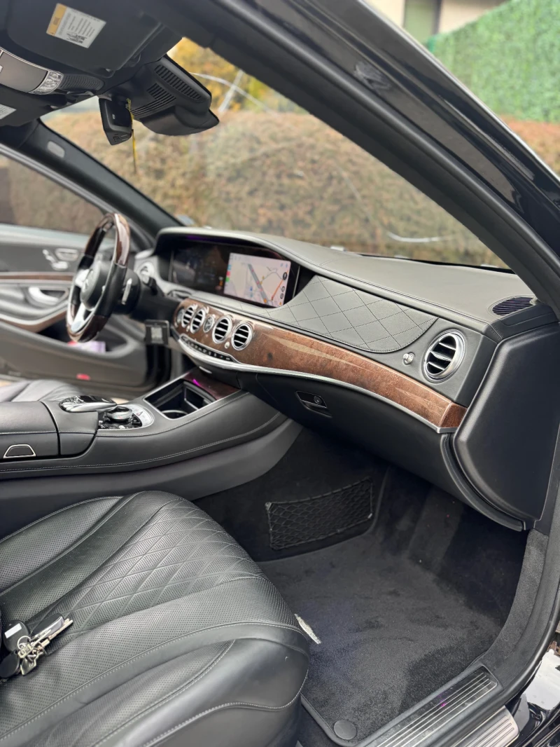Mercedes-Benz S 560 AMG PACK* 360* МАСАЖ* LONG* DIST* ОБДУХ* ПОДГРЕВ* , снимка 17 - Автомобили и джипове - 53064193
