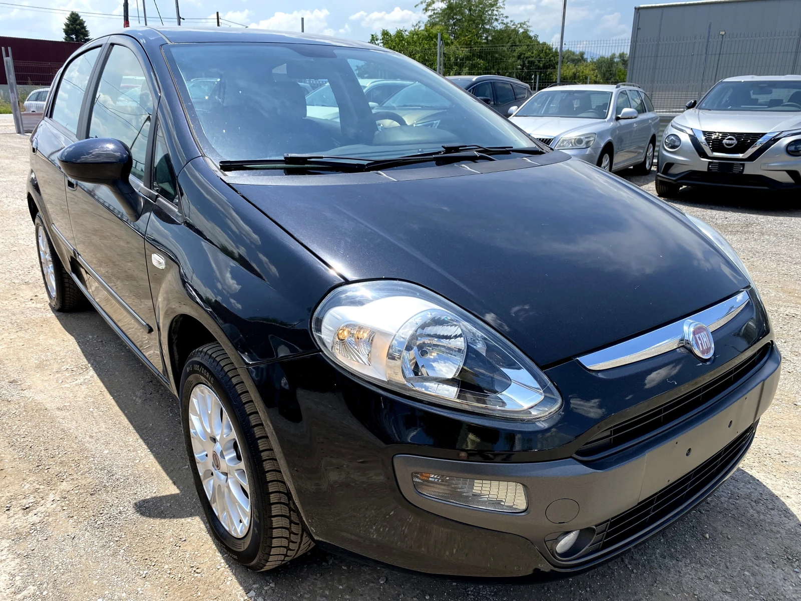 Fiat Punto Evo 1.4i Natural Power 154x.км---КТЕО---, снимка 6 - Автомобили и джипове - 55100393