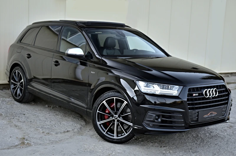 Audi SQ7 4.0 V8T MATRIX 21 PANO 360 EXCLUSIVE CARBON 7 SITZ, снимка 3 - Автомобили и джипове - 48039235