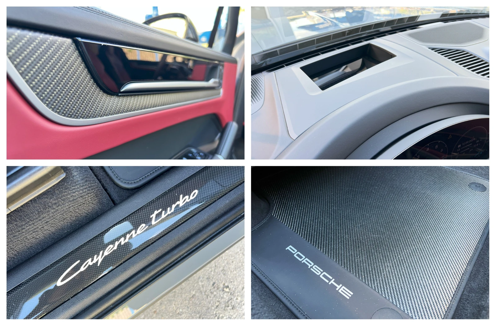 Porsche Cayenne TURBO E-HYBRID/CERAMIC/CARBON DESIGN/BURM/HUD/PANO | Mobile.bg   16