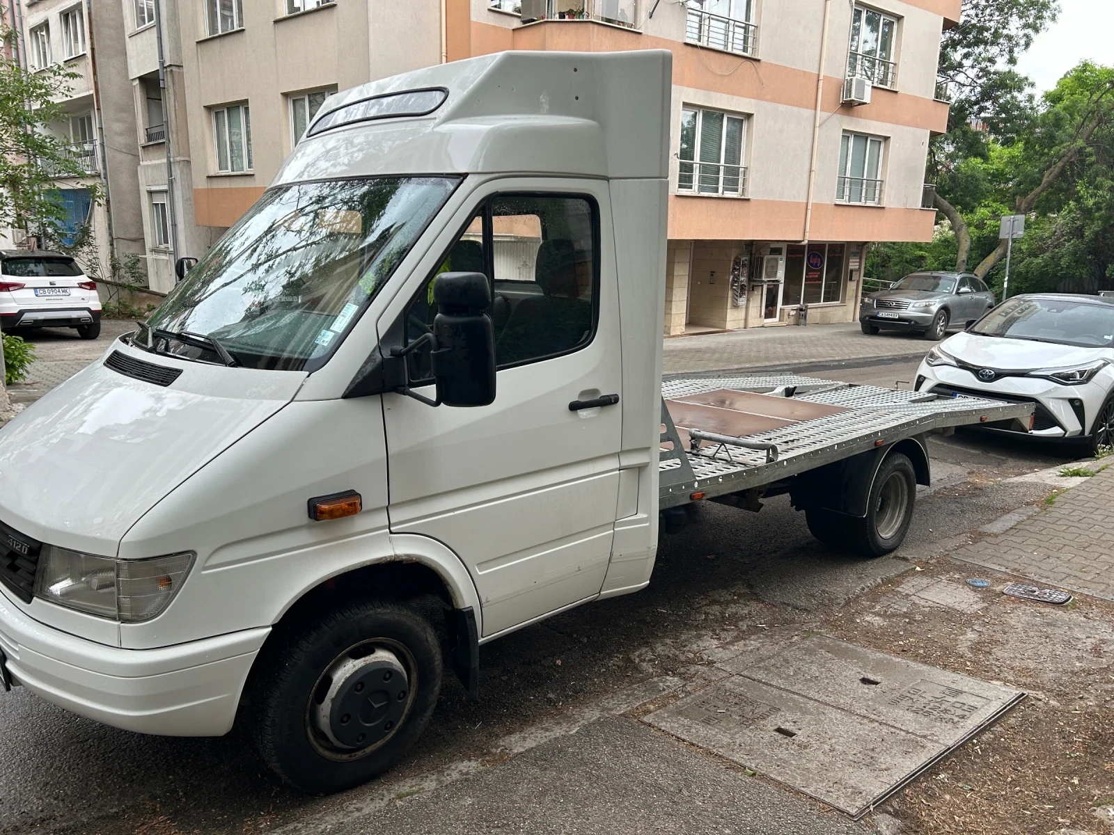 Mercedes-Benz Sprinter 412 2.9/122 к.с., снимка 13 - Бусове и автобуси - 55541560