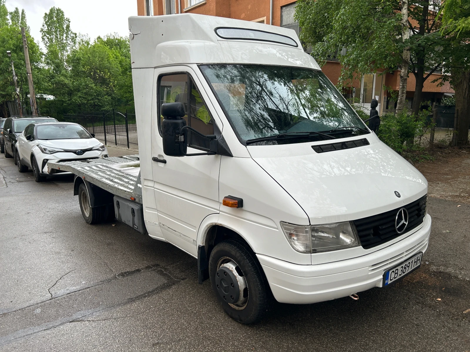 Mercedes-Benz Sprinter 412 2.9/122 к.с., снимка 3 - Бусове и автобуси - 55541560