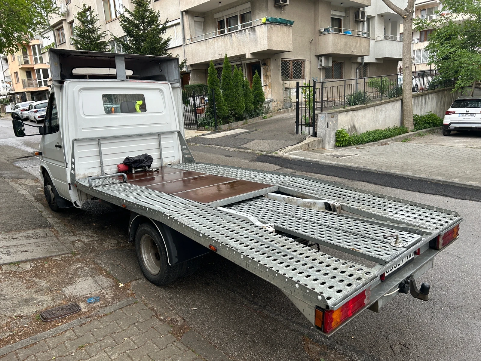 Mercedes-Benz Sprinter 412 2.9/122 к.с., снимка 11 - Бусове и автобуси - 55541560