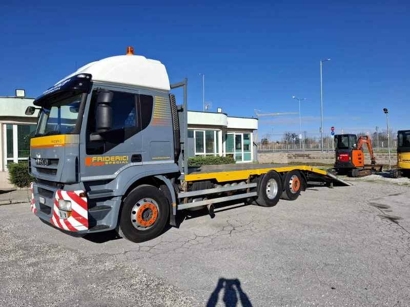 Iveco Stralis 260S45  ПЛАТФОРМА + ЛЕБЕДКА, снимка 7 - Камиони - 52478371