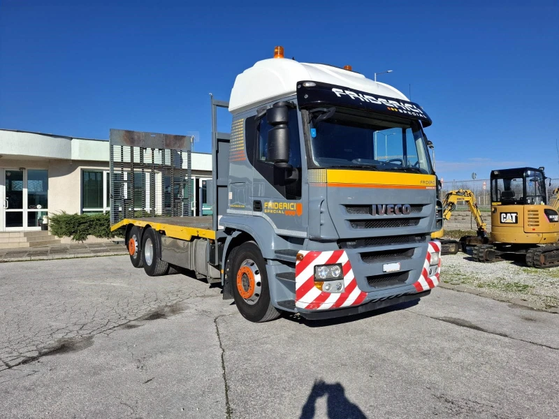 Iveco Stralis 260S45  ПЛАТФОРМА + ЛЕБЕДКА, снимка 4 - Камиони - 52478371