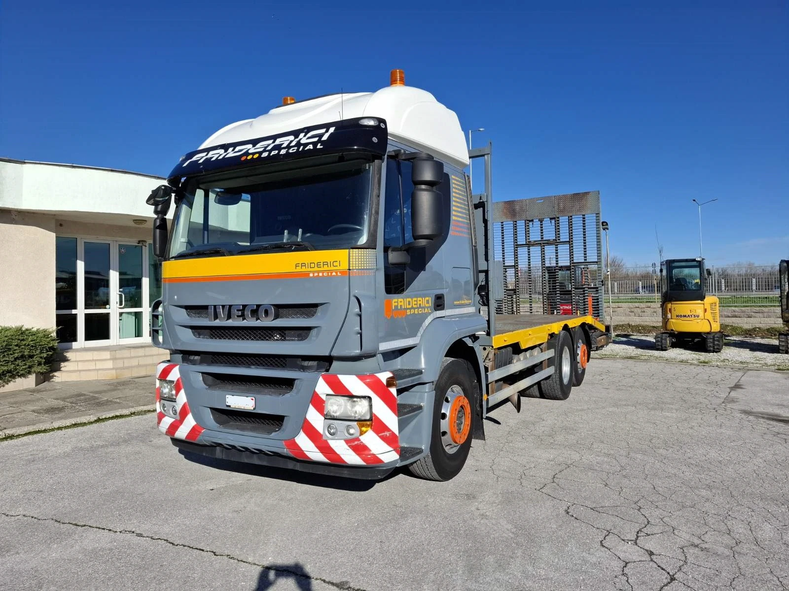 Iveco Stralis 260S45  ПЛАТФОРМА + ЛЕБЕДКА, снимка 1