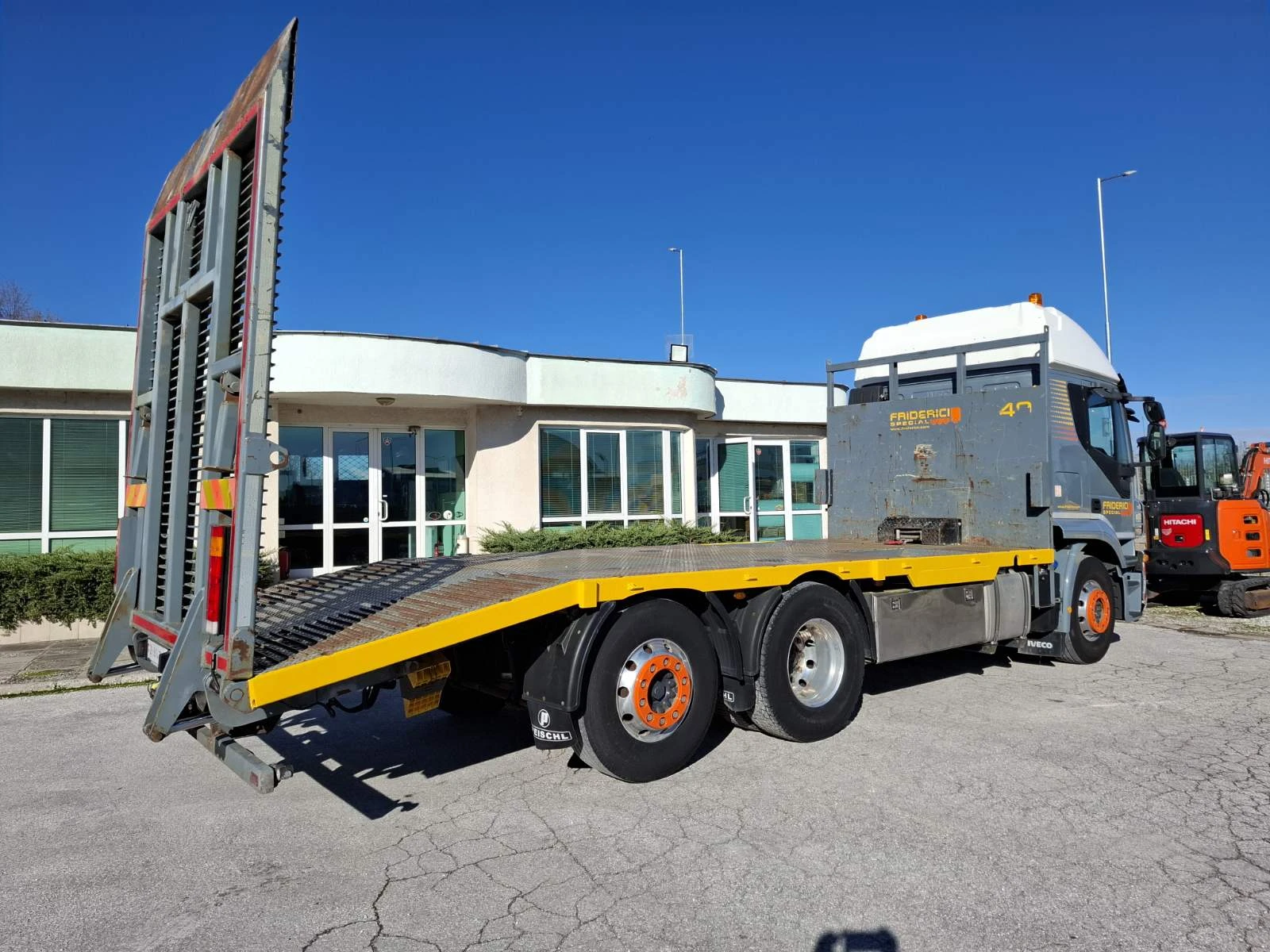 Iveco Stralis 260S45  ПЛАТФОРМА + ЛЕБЕДКА - изображение 8