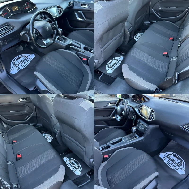 Peugeot 308 1.6HDI 120ks  AUTOMATIC: KAMERA:PANORAMA , снимка 11 - Автомобили и джипове - 47441881