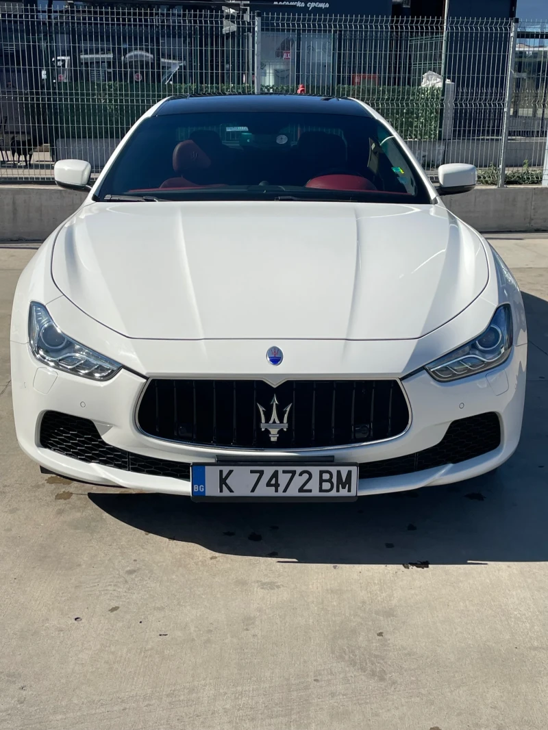 Maserati Ghibli, снимка 1 - Автомобили и джипове - 47632960