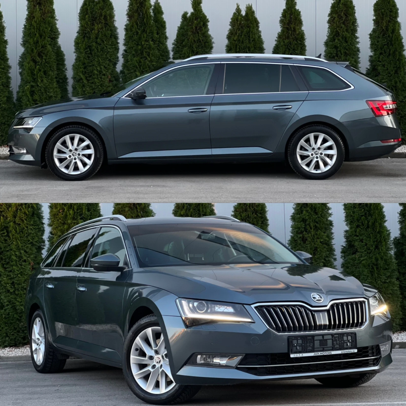 Skoda Superb  2.0D/190/L&K/Ambient Keyless/Уникат/FULL/LED/360* - изображение 5