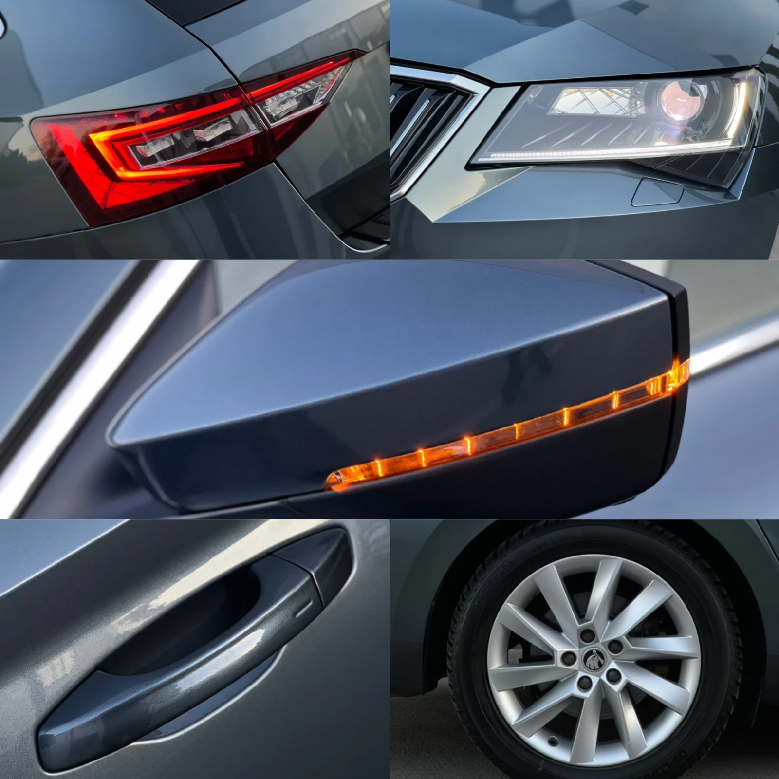 Skoda Superb  2.0D/190/L&K/Ambient Keyless/Уникат/FULL/LED/360* - изображение 9