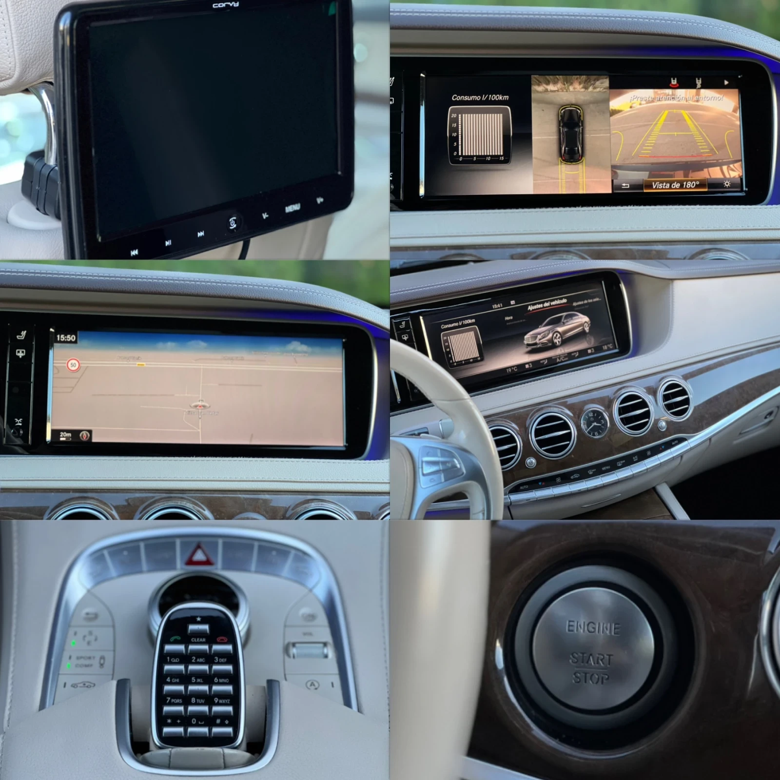 Mercedes-Benz S 350 !!!!!/-BURMESTER-/ ! | Mobile.bg   12