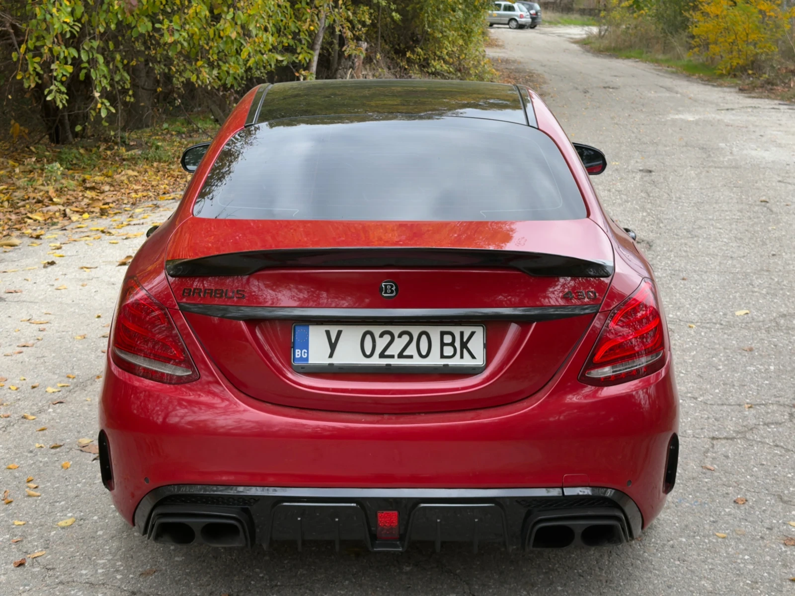 Mercedes-Benz C 400  - BRABUS  / CARPLAY / 64  /  | Mobile.bg   5