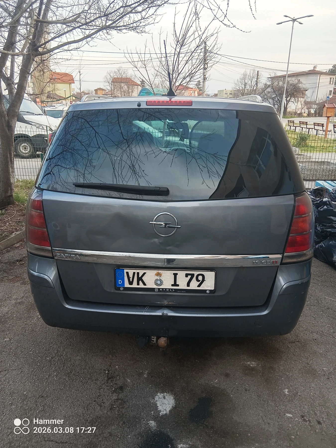 Opel Zafira 1.9 CDI 150 k.s., снимка 4 - Автомобили и джипове - 53817016