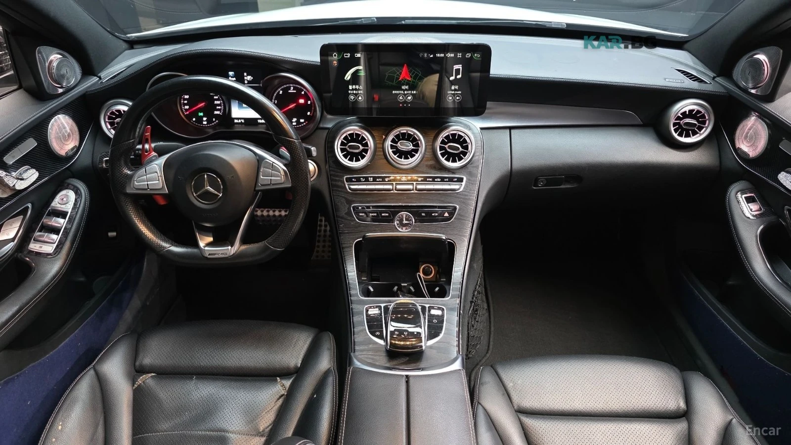 Mercedes-Benz C 250 * AMG* CARBON* Head up* KEYLESS* ПОДГРЕВ* , снимка 7 - Автомобили и джипове - 55062180