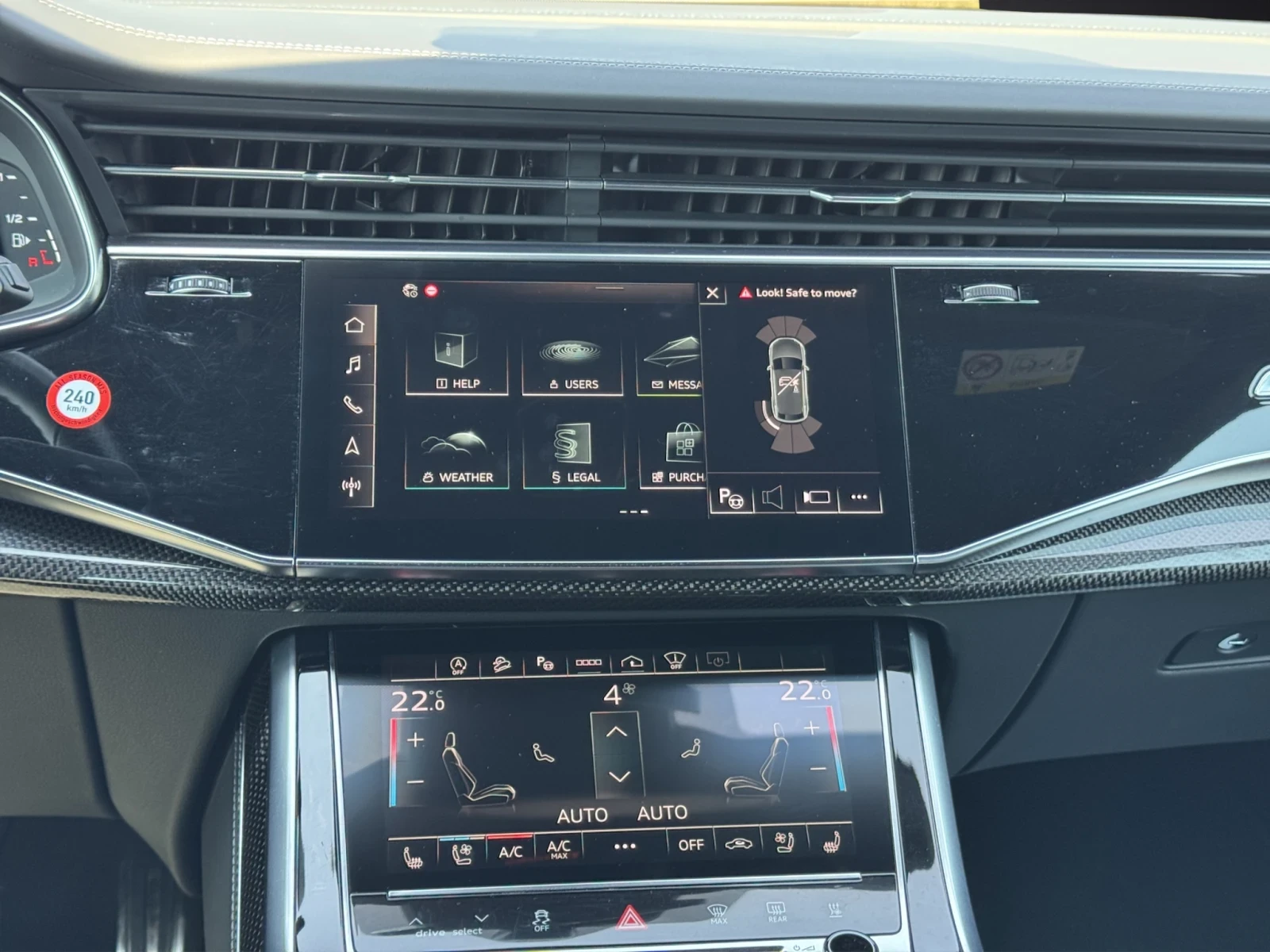 Audi SQ8 TFSI* 22* BLACK PACK * CARBON* HEAD UP* B&O*  - изображение 10